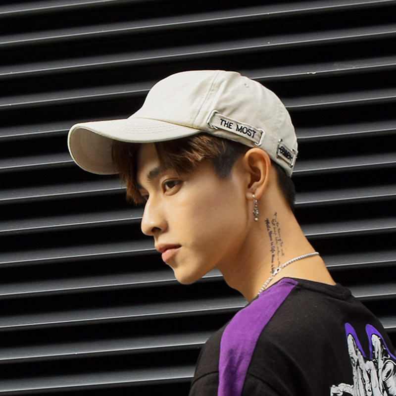 潮人ins盆帽小沿白色洋基stussy渔夫帽女韩版百搭日系ins宽檐潮牌潮人