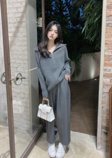 l李嘉慧jnnlh清仓福利 灰色西装裤(不退不换)