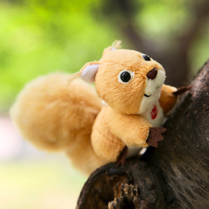 小松鼠公仔娃娃图片