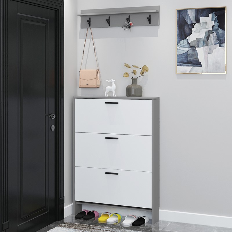 Doorway Tipping solid wood space Shoe cabinet modern Simplicity ultrathin The door multi-storey Entrance household Storage Shoe cabinetin the Residential furniture , Cabinet , Shoebox category - from Buy2taobao.com to provide professional Taobao agent buy service