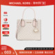 Michael Kors/MK女士单肩斜挎戴妃包MERCER中号风琴琴谱手提包奢