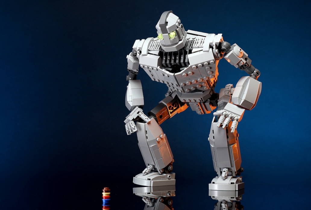 兼容乐高moc高达机器人钢铁巨人儿童益智拼装积木玩具模型礼物