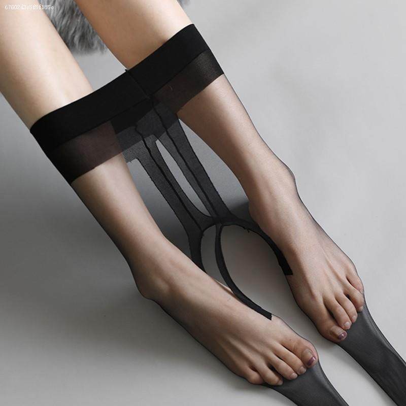 开档丝袜女性感防勾t档裤袜夏季打底袜8206天资薄款连裤黑色袜子