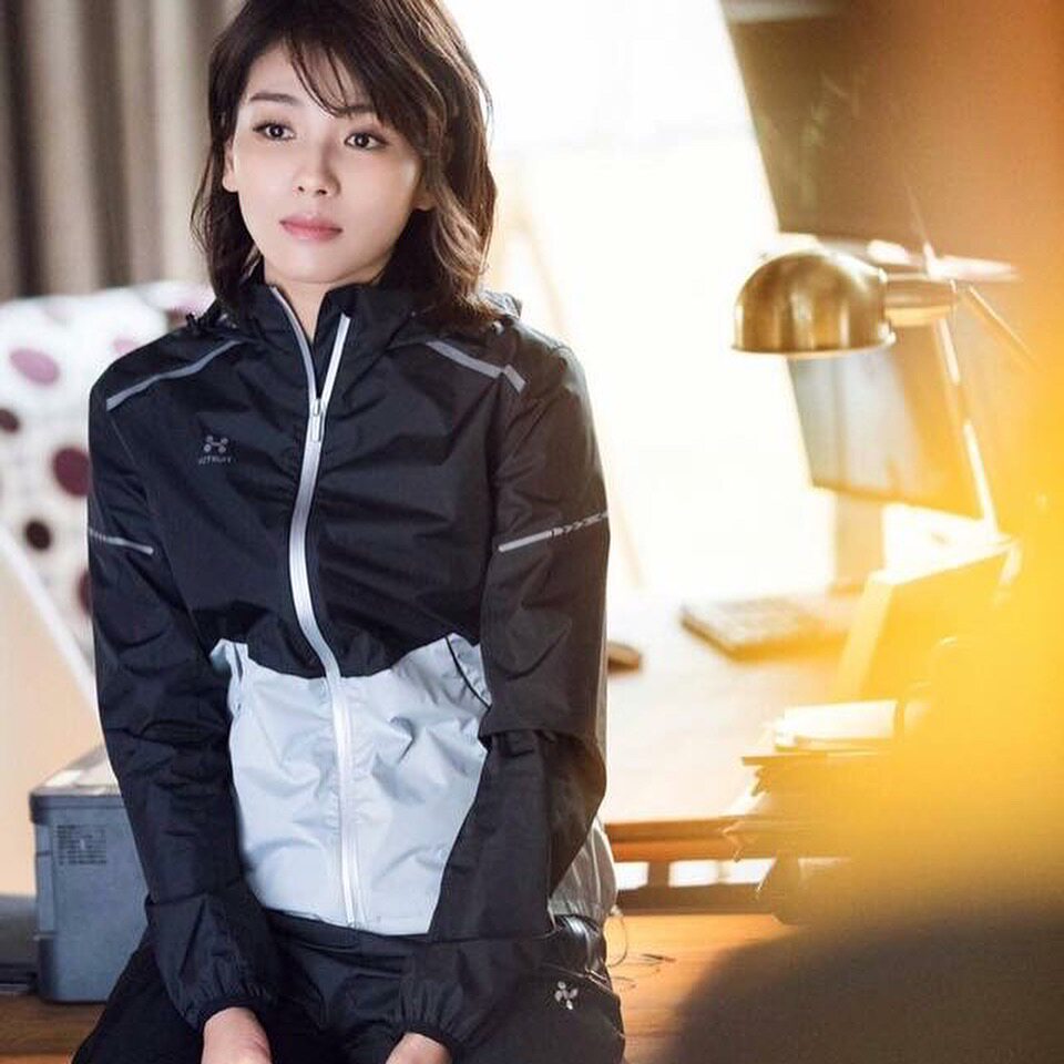 美国hotsuit后秀发汗服女上衣减肥服跑步瘦身出汗服排汗衣发汗衣