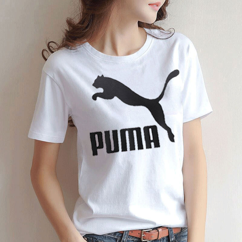 彪马官方旗舰短袖t恤女 2022夏季新款体恤白色女子运动半袖532281