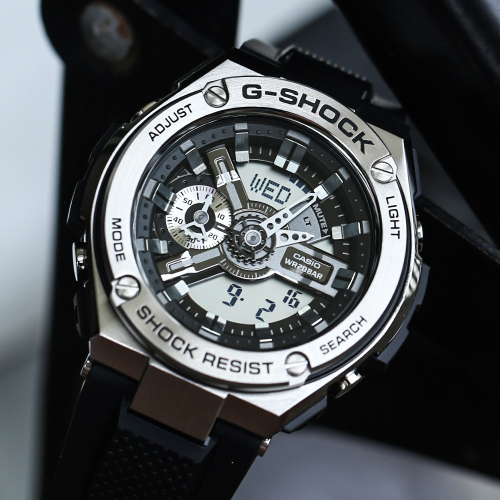 4, gshock手表怎么调时间:卡西欧g-shock怎么调时间?