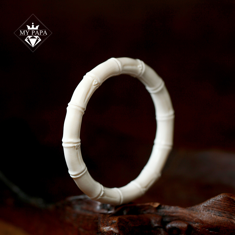 MyPapa Collection Retro Coloured drawing Mammoth Ivory Round bar Bracelet Lap Bracelet Hand string STin the Accessories/Fashion Jewelry, Bracelet category - from Buy2taobao.com to provide professional Taobao agent buy service