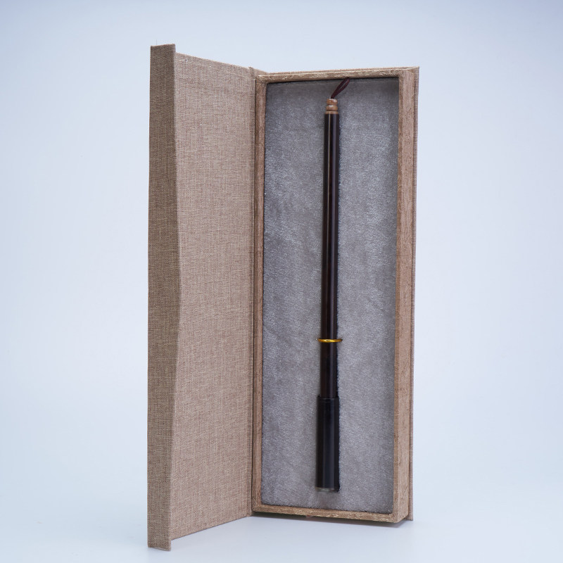 国家级非遗传承湖笔王小卫制《笔中情》两支笔大楷小楷狼毫兼毫