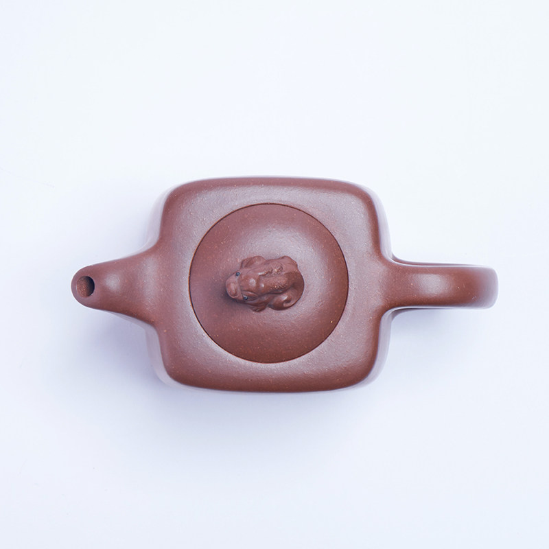 蒋燕 高级美术工艺师蒋氏紫砂壶《小龙壶》手工制作 紫泥