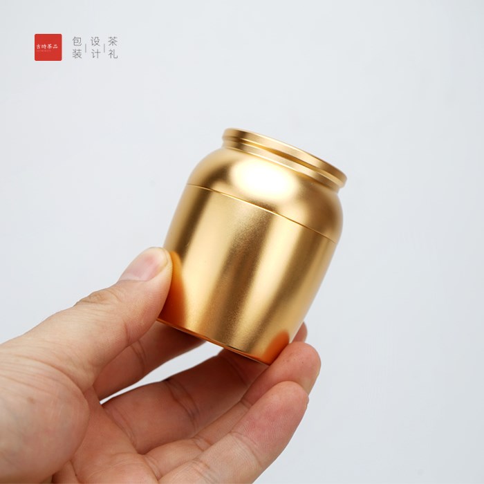 茶叶罐小号合金便携茶罐迷你小福罐钛合金罐密封通用包装铝罐吉时|msdalam kategori pinggan mangkuk, set teh, caddy teh - dari Buy2taobao.com untuk memberikan perkhidmatan ejen Taobao profesional membeli