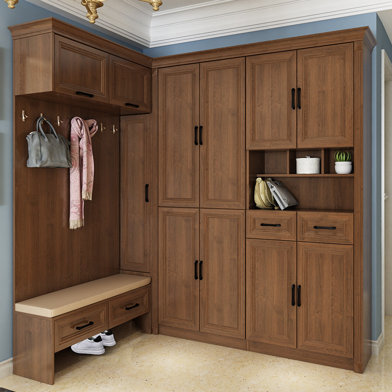 天猫￥796券后价￥368大容量高柜客厅门厅柜隔断柜家用门口入户进门