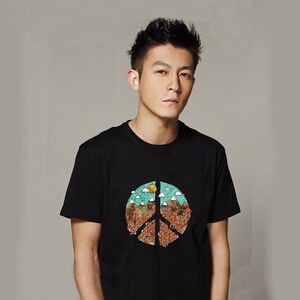 香港潮牌陈冠希短袖男士t恤休闲百搭半袖港风宽松大码体恤衫潮男t