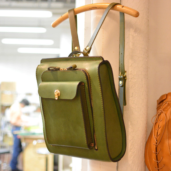 手工皮包diy图纸 herz双肩背包 皮革diy 手作 手工 包包版型图纸