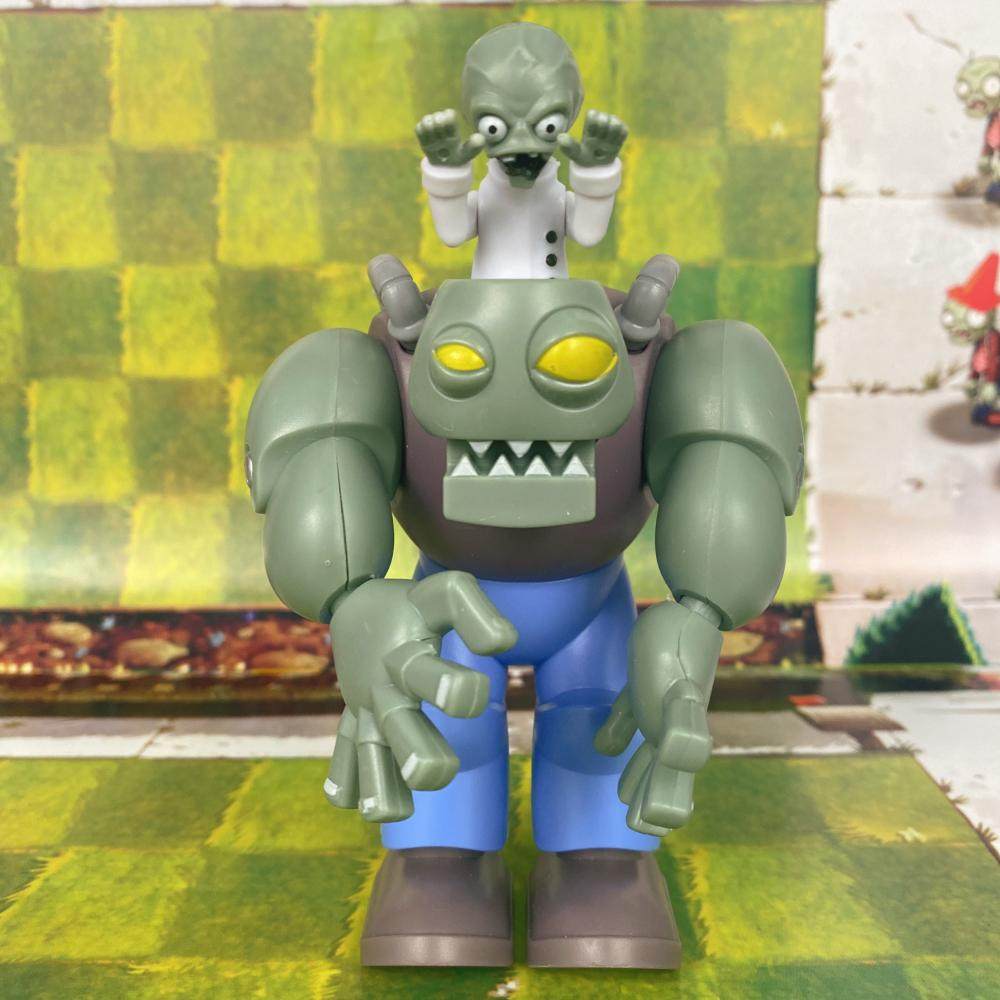 散装正版植物大战可弹射手臂可动14厘米僵尸博士玩具僵尸