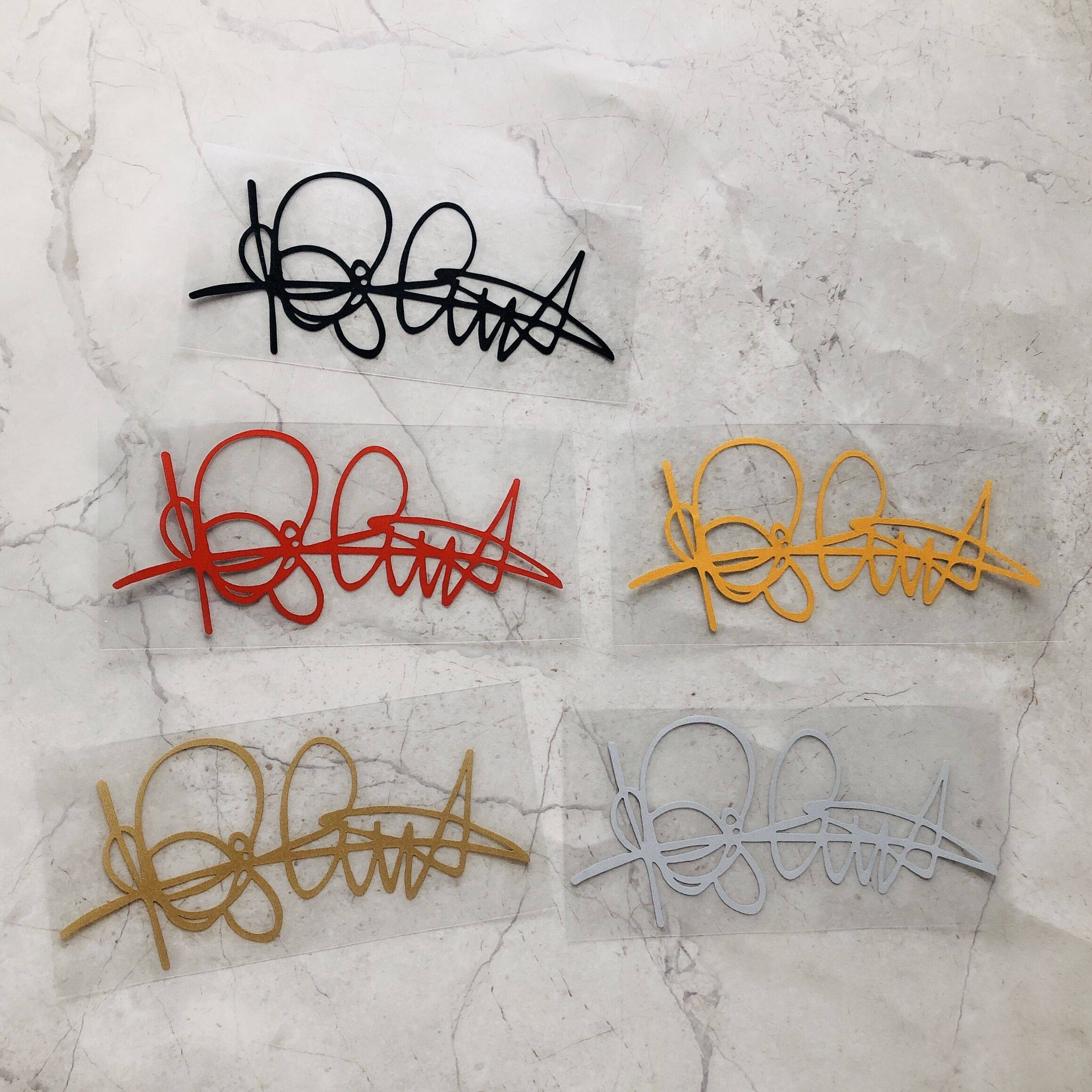 车贴罗西头盔电摩电动车摩托车摩托油箱贴纸新签名节日装扮用品