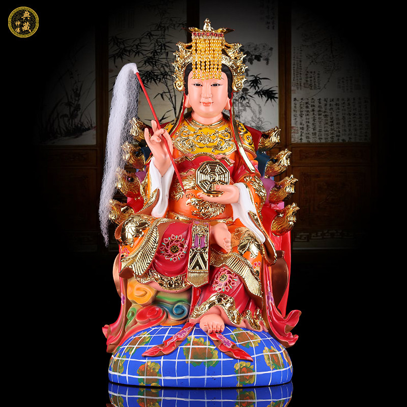 九凤椅地母娘娘神像后土娘娘像地母元
