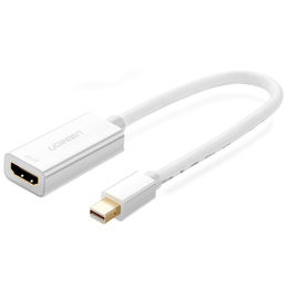 绿联minidp转hdmi转换器4K笔记本macbook Air连接高清显示器投影仪雷电线转接头通用微软surface pro苹果电脑