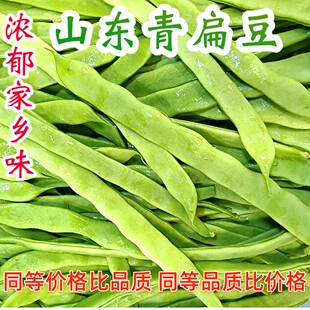 刀豆山东露天青扁豆四季豆芸豆豆角新鲜时令蔬菜豌豆整箱农家包邮