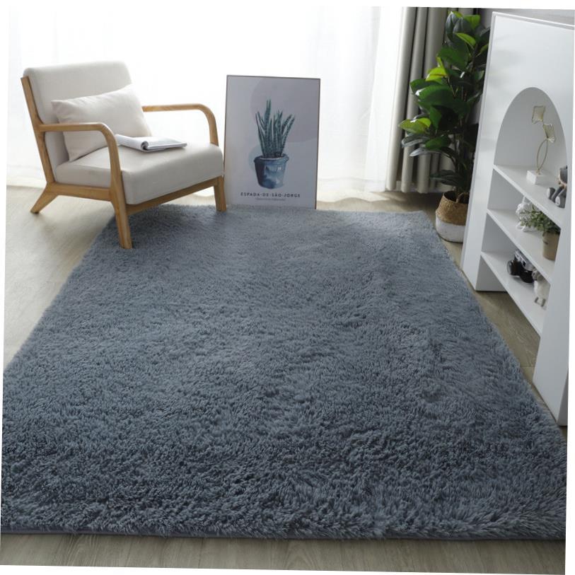 Fluffy Area Rugs for Bedroom Shaggy Floor Mat Carpet 地毯垫1