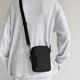 斜挎包男生夏季新款单肩包休闲便携小挎包手机包简约背包男士包包
