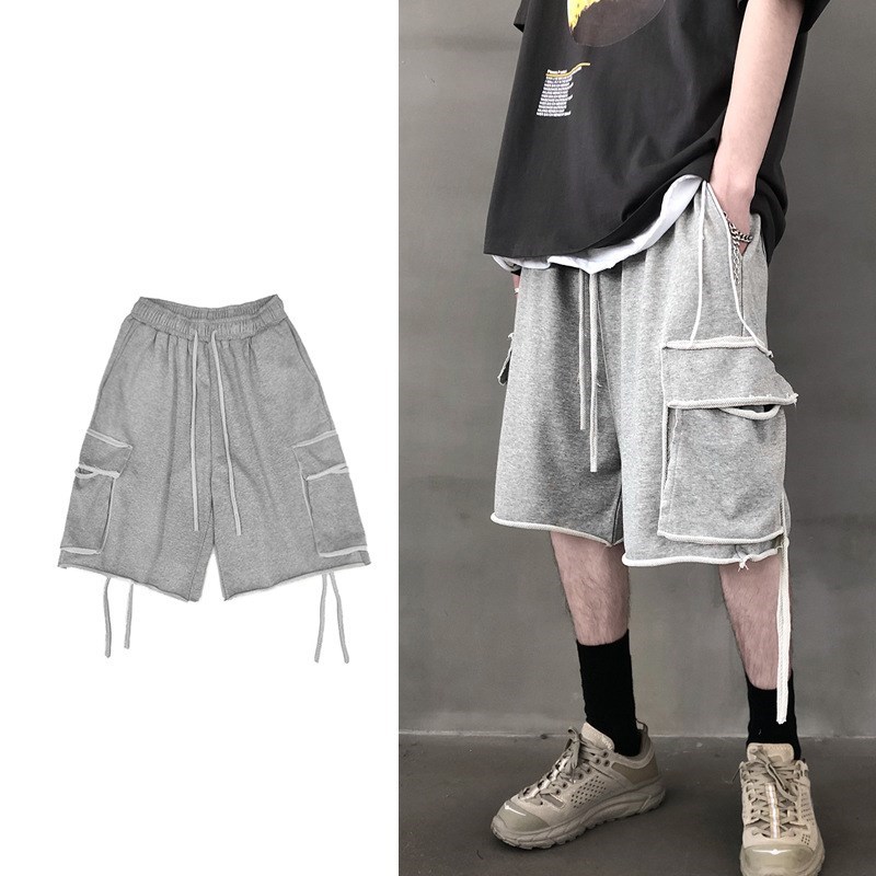 2022 Streetwear Mens Cargo Shorts Men Cotton Casual ShortsM|ruв категории Мужская одежда, брюки - от Buy2taobao.com для оказания профессиональной услуги покупки агента Taobao
