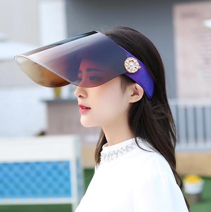 款式少女拆卸固定全臉短發額頭鴨嘴半透駕駛偏光遮陽帽簡易潮人在類目 服飾配件/皮帶/帽子/圍巾, 帽子中 - 來自Buy2taobao.com提供專業的淘寶代購服務