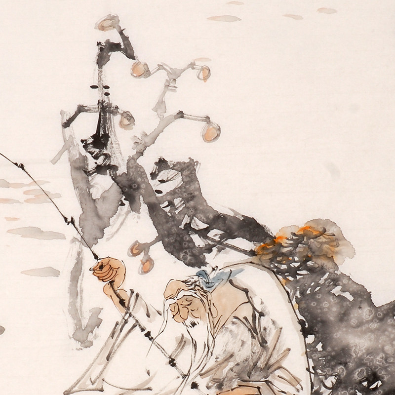 名家字画一元起拍捡漏 李子涵 纯手绘国画客厅装饰礼品画 t1401-1