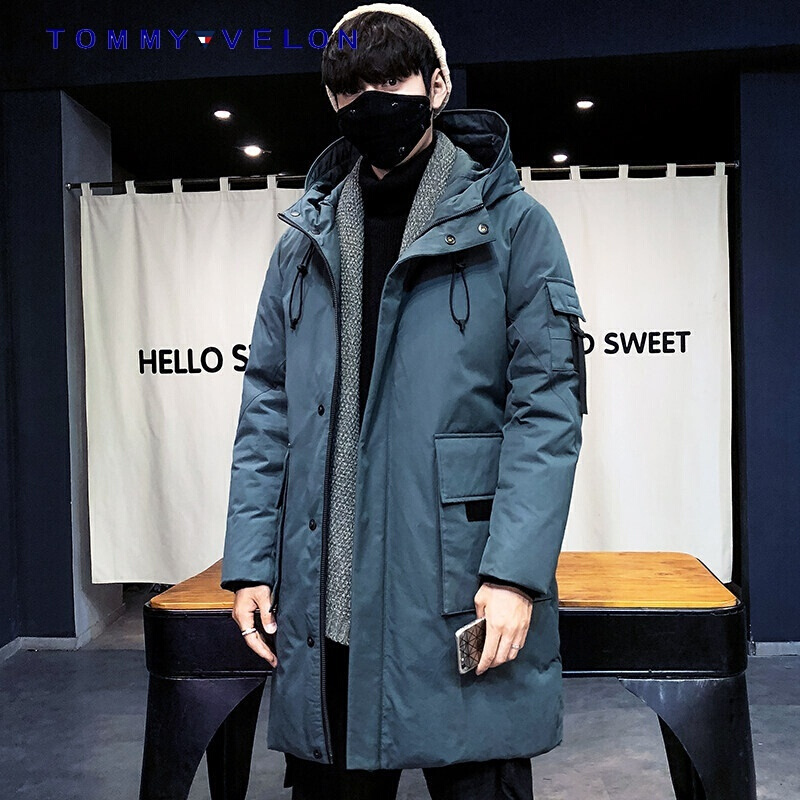 TOMMY VELON汤米羽绒服男女士秋冬季中长款轻薄加厚加绒连帽新品在类目 男装, 羽绒服中 - 来自Buy2taobao.com提供专业的淘宝代购服务