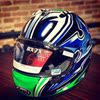 ARAI Helmet RX-7X Nakano Tenth anniversary Commemorative Edition Ninja Megalopia Motorcycle Helmet ARAI Helmet RX-7X Nakano Tenth anniversary Commemorative Edition Ninja Megalopia Motorcycle Helmet