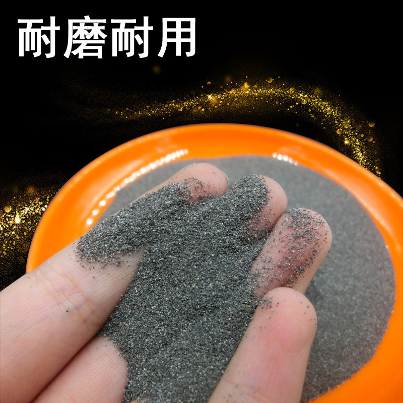 金刚砂磨料抛光砂打磨除锈厂家直销喷砂除锈研磨沙_不打折现价4元