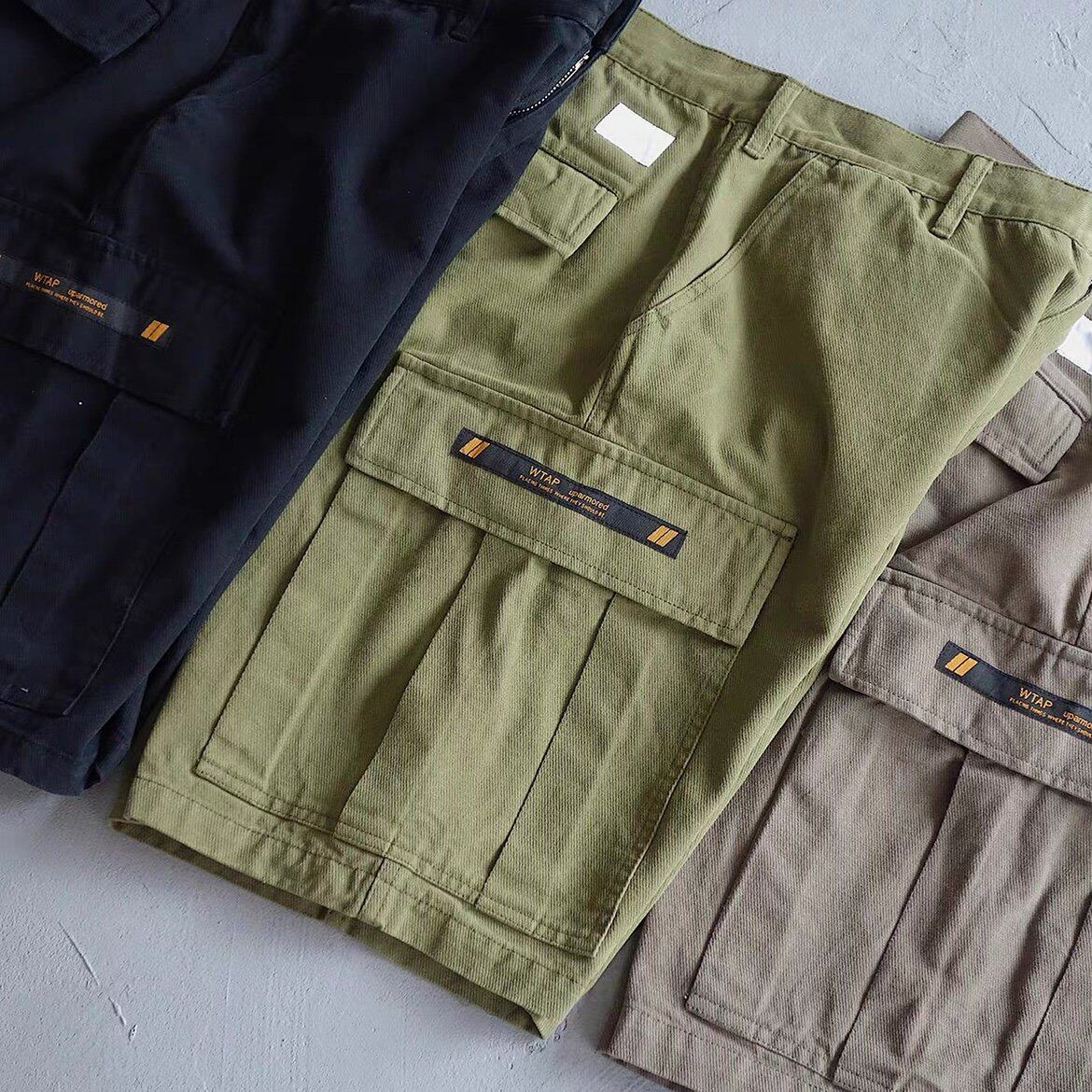 20ss wtaps jungle军事风水洗口袋工装裤 余文乐同款原创休闲短裤