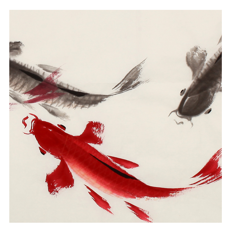 齐峰《年年有余》冯增木弟子