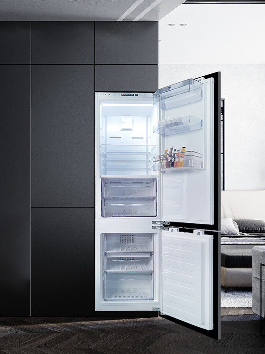 beko/倍科 cne300kd嵌入式风冷无霜冰箱内置式进口超薄