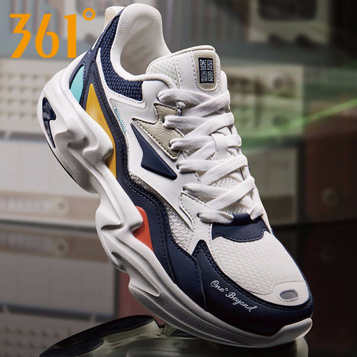 361运动鞋男鞋正品官网2022冬季新款鞋子减震休闲男士软底老爹鞋