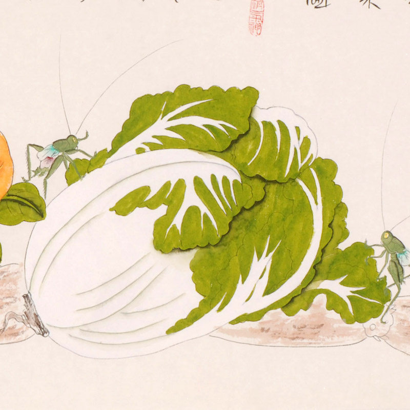 于双月《百财聚来图》tbdd8538