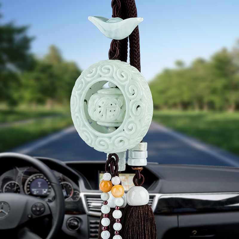 翡翠车挂饰品
