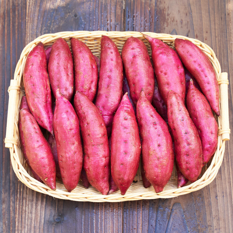 新鲜现挖红薯临安小香薯5斤农户家种植黄心板栗番薯地瓜小果辅食