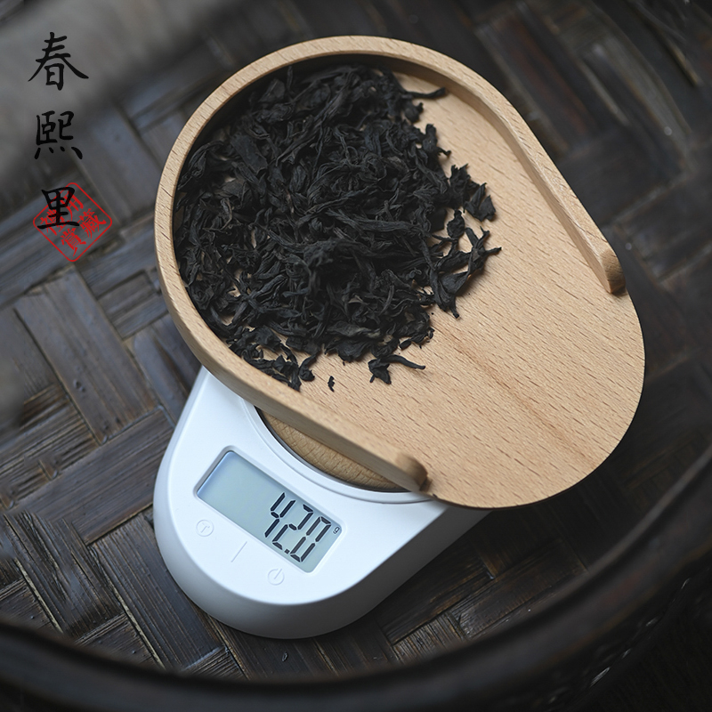 极简茶称迷你量茶称茶叶专用电子称高精度小型厨房克称家用药称