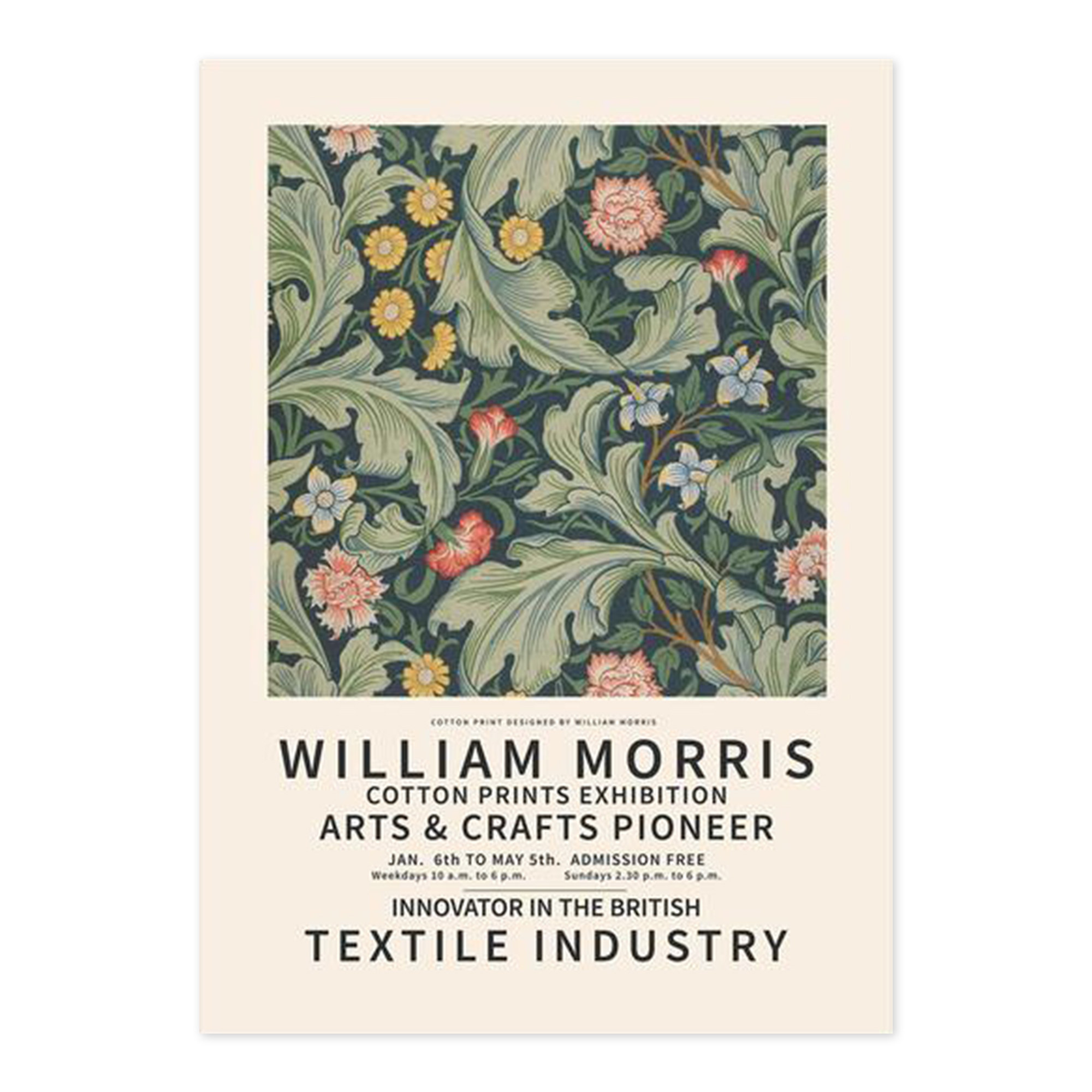 voiceover的优惠券大全—pstr studio 威廉·莫里斯william morris