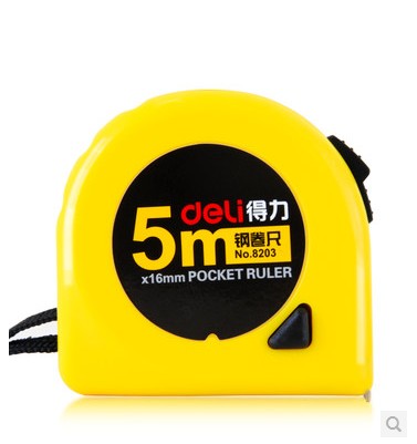 得力5m米鋼卷尺8203 實用尺子 繪圖制圖工具 抗摔耐用在類目 電子詞典/電紙書/文化用品, 繪圖測量用品, 各類尺/三角板中 - 來自Buy2taobao.com提供專業的淘寶代購服務