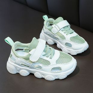 2024儿童凉鞋新款夏季镂空运动鞋子小学生男童女童儿童透气网鞋