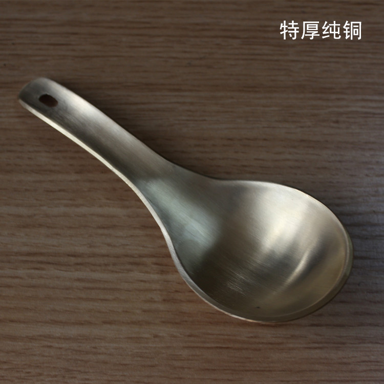特厚全铜饭勺家用米饭勺大号一体分餐勺盛饭勺子大调羹舀汤勺粥勺|ruв категории кухня/посуда, посуда, готовить совок, совок - от Buy2taobao.com для оказания профессиональной услуги покупки агента Taobao