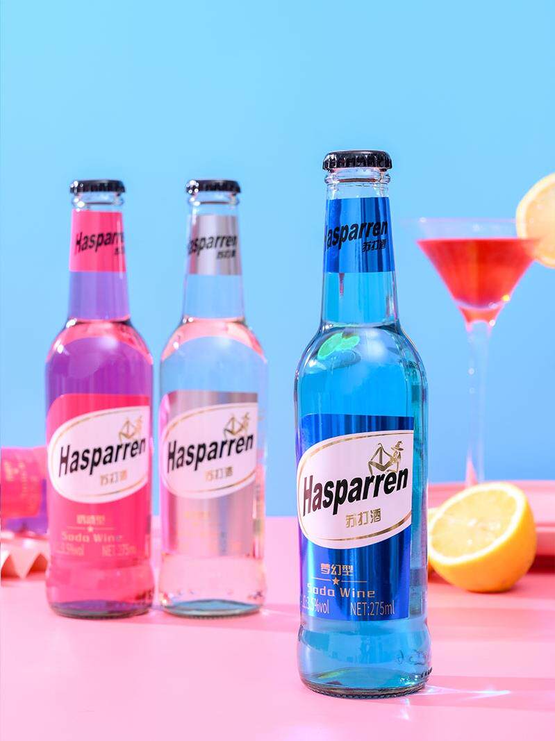 苏打酒预调鸡尾酒整箱24瓶装新动力苏打酒微醺甜果酒女士低度甜酒
