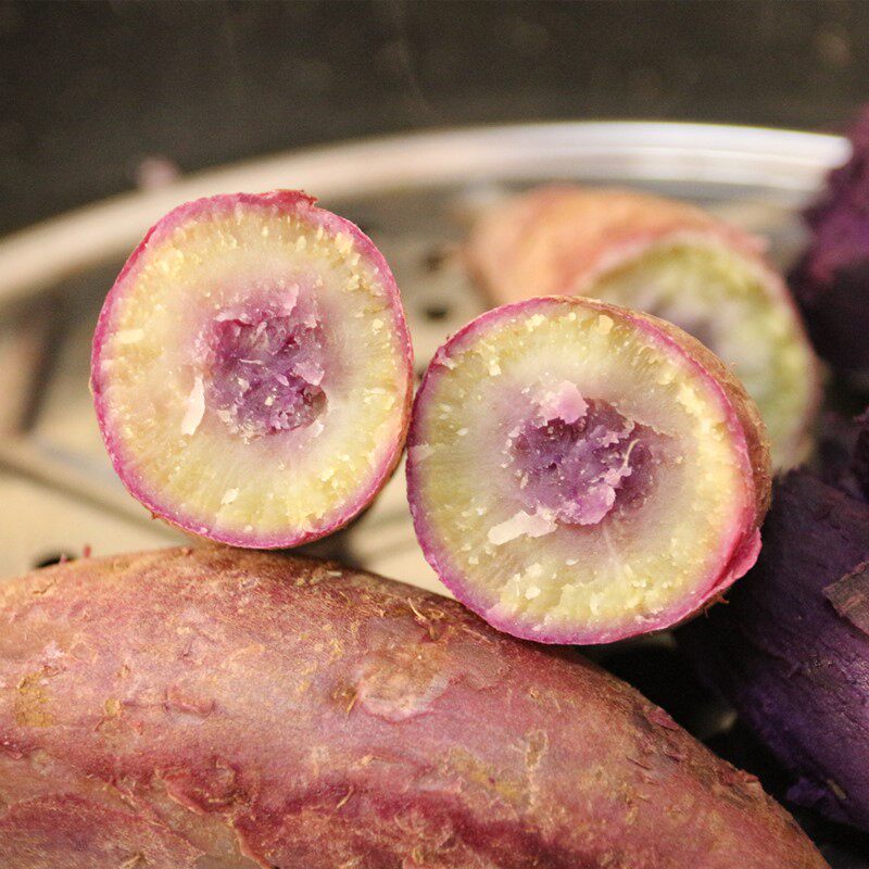 网红冰淇淋红薯10斤新鲜一点红番薯冰激凌花心板栗薯南沙紫薯地瓜