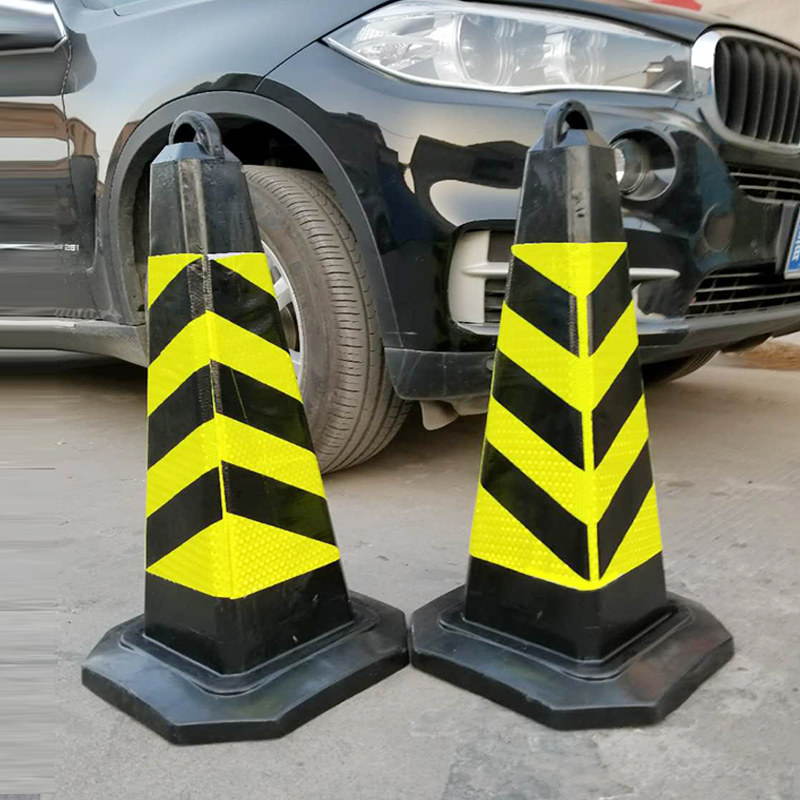 pu路锥提环方锥加重反光路障安全锥雪糕筒锥形隔离桩可定制广告