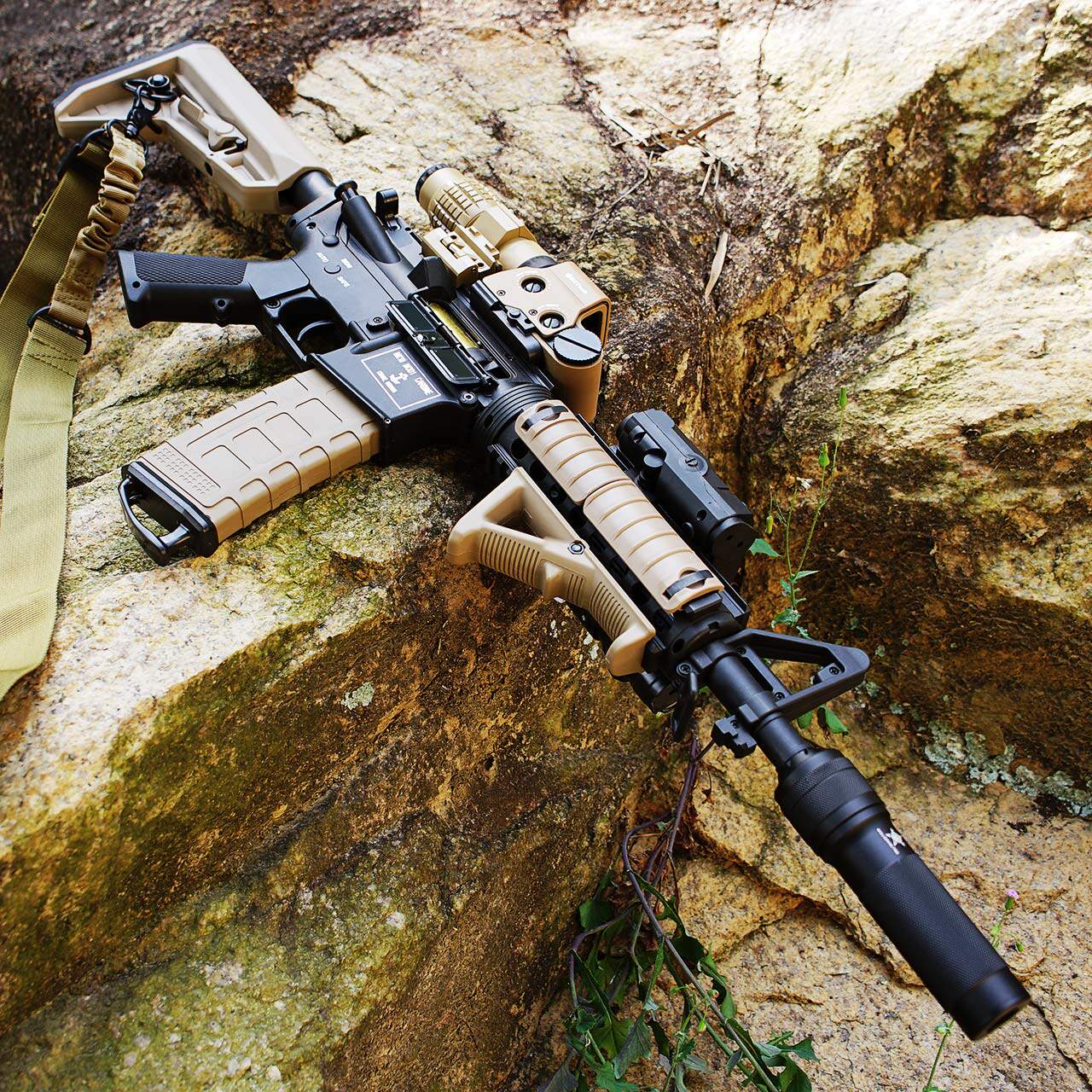 省5元 锦明8代9代m4水弹枪下供弹连发电动成人真人cs水弹抢儿童玩具枪