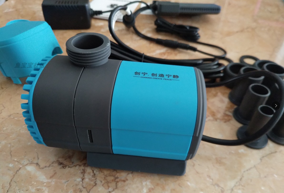 创宁变频水泵cn8100鱼缸侧底吸创宁水泵超静音水陆用全新正品包邮