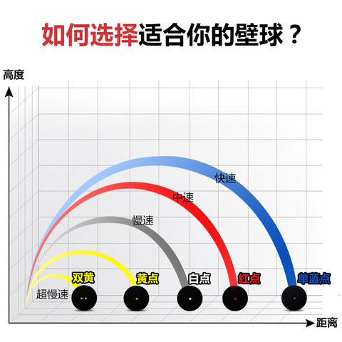 壁球黄点国际进阶级正品慢速FANGCAN通用方灿39mm单专业标准