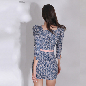 Korean style spring slim dress 2022