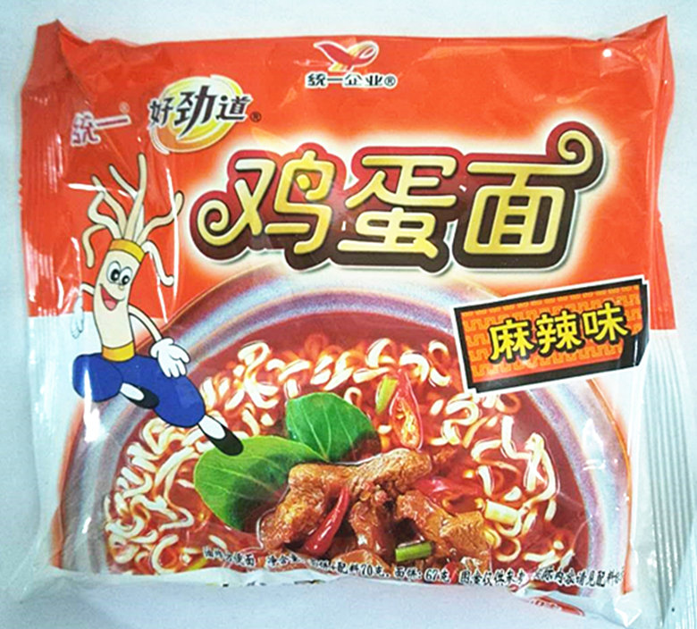 【统一10包】统一 好劲道 鸡蛋面 方便面 乐吧商城